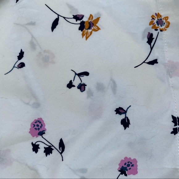 Madewell NEW Square Neck Top in Sweet Blossoms - Picture 9 of 11